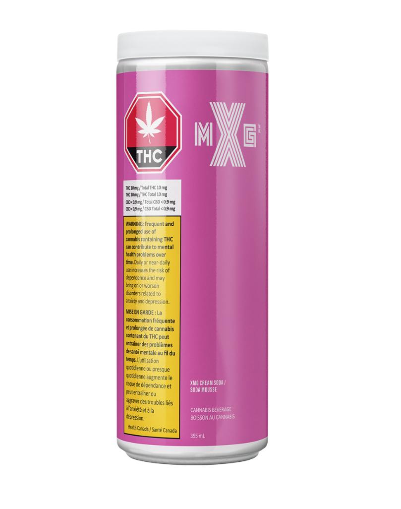XMG | Cream Soda | Carbonated | 10mg | 12 fl oz