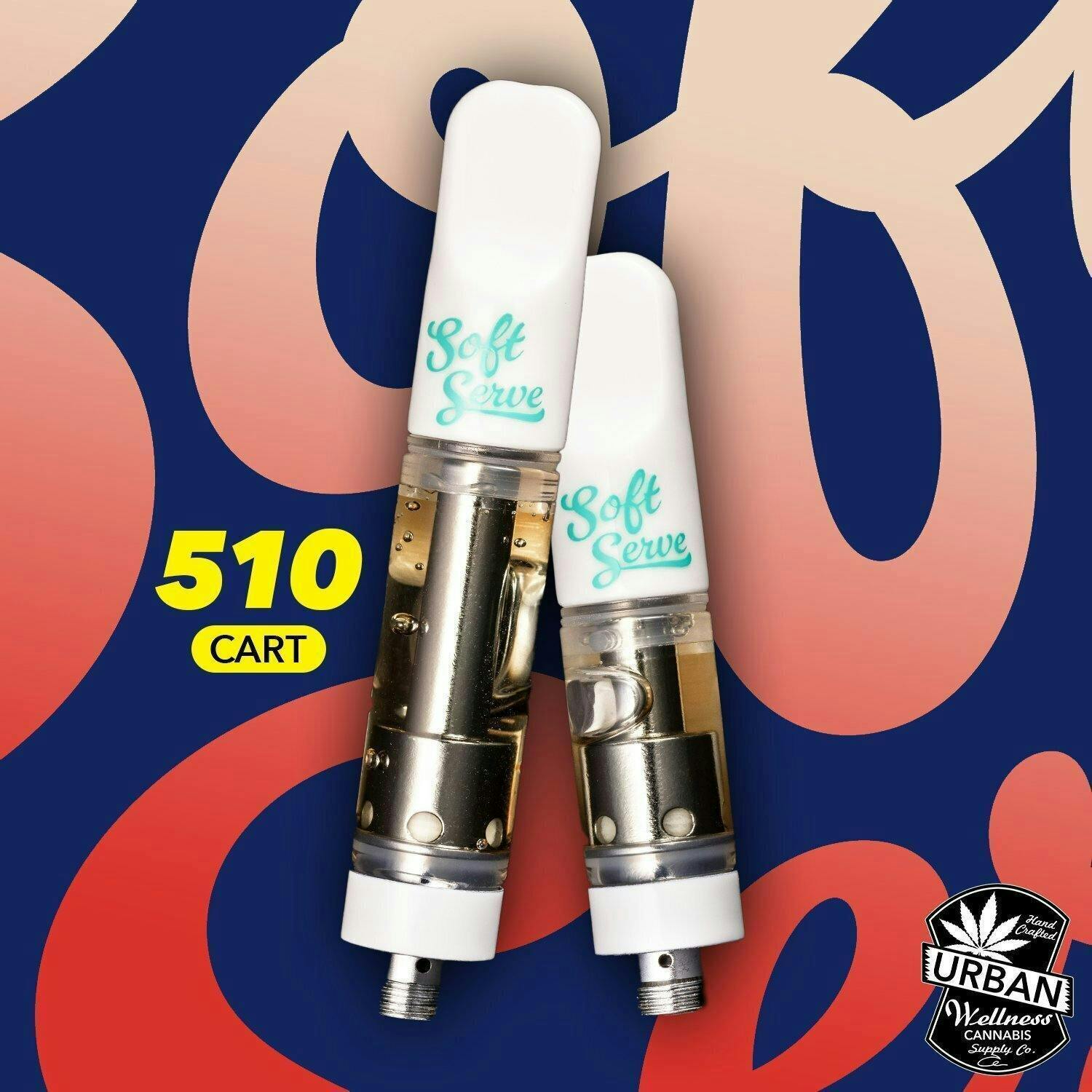 Soft Serve | Strawberry Diesel - Cartridge 0.5g at Yerbaviva Sunland Park Cannabis Dispensary