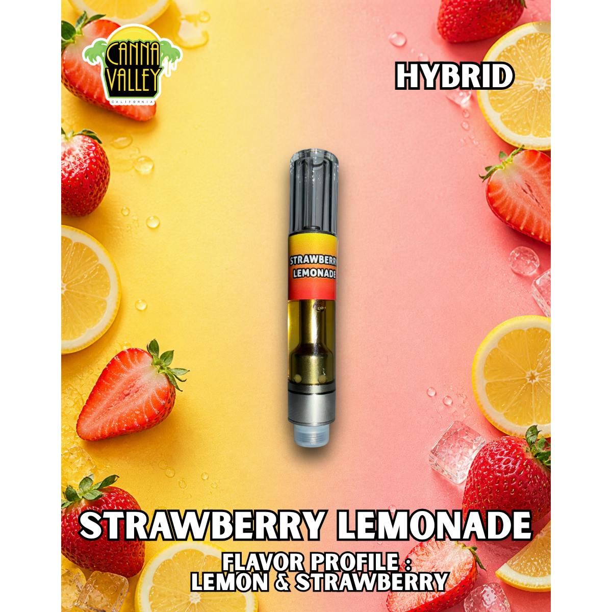 Canna Valley — Strawberry Lemonade - 510 Thread