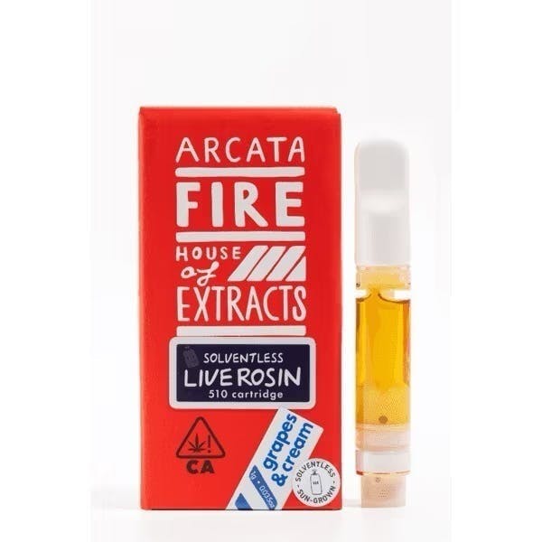 Grapes Cream Live Rosin Cartridge