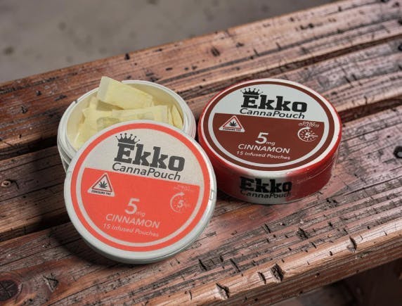 EkkoEssence | CannaPouch | Cinnamon Infused Pouches | 75mg | 15ct | 5mg/ea