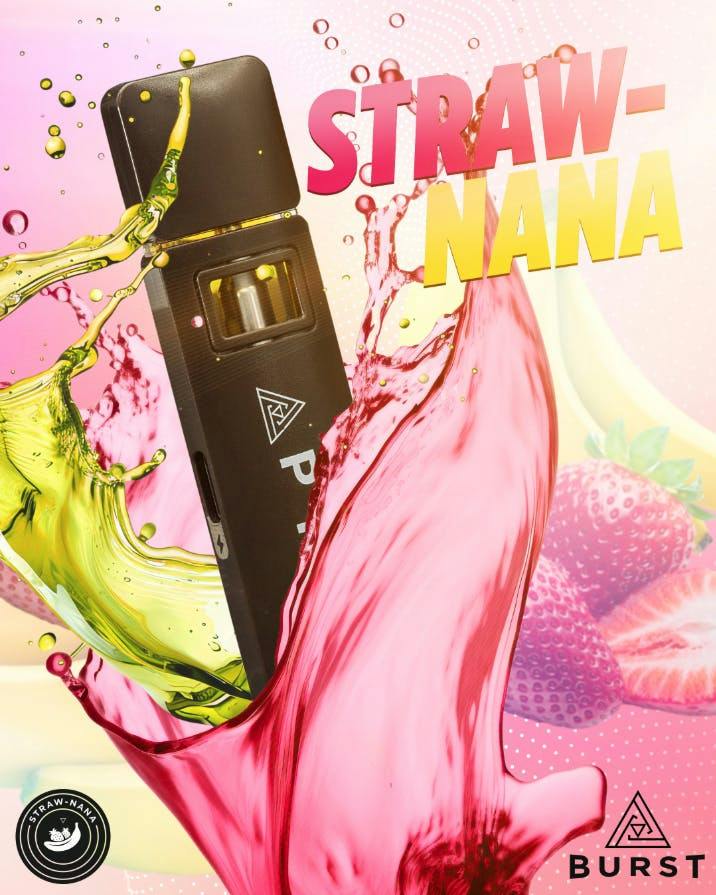 Pyramid | Strawnana | Burst Disposable | 1g by Pyramid