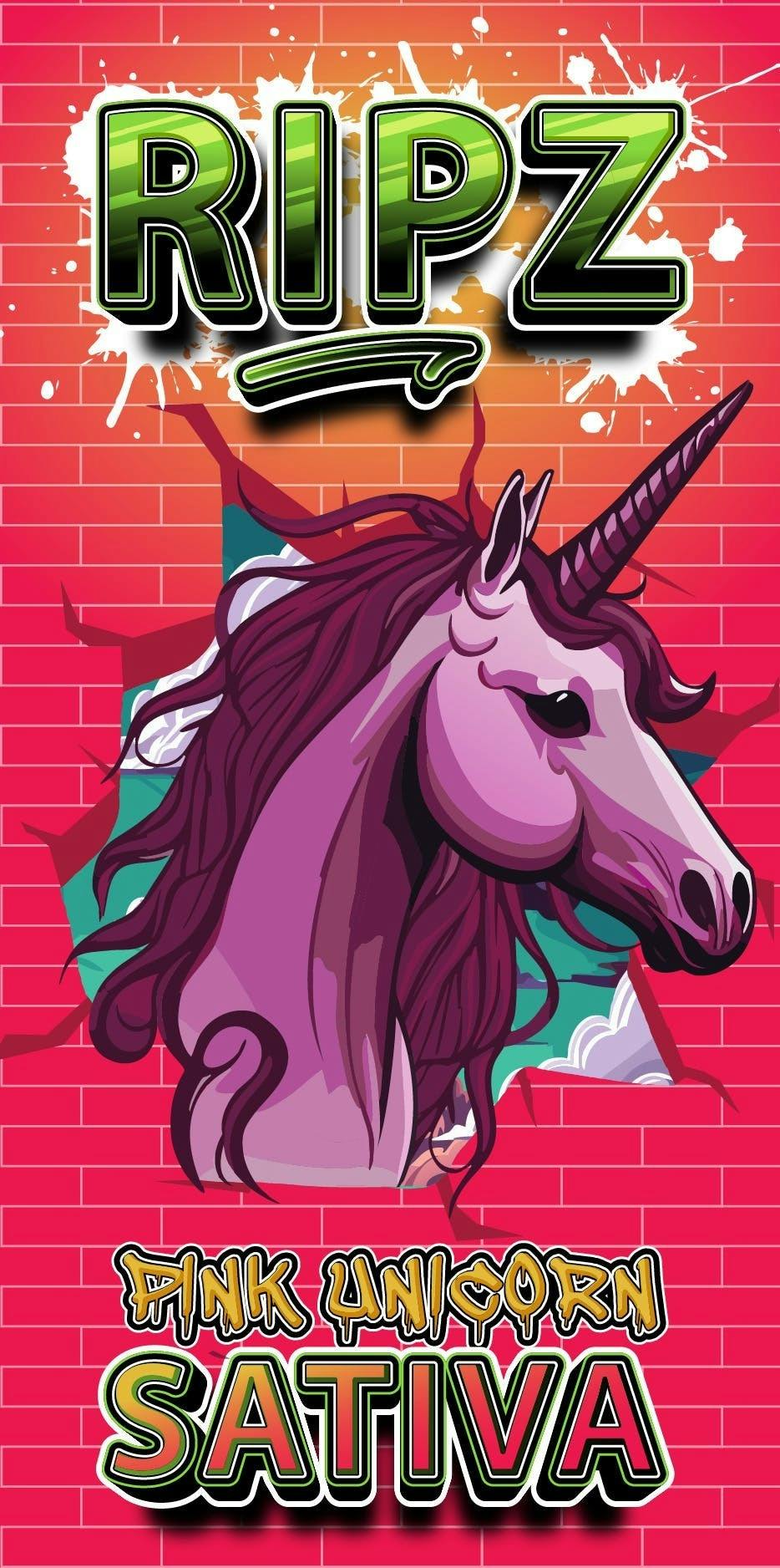 Ripz | Pink Unicorn | 510 Cartridge | 1g at Elite Cannabis