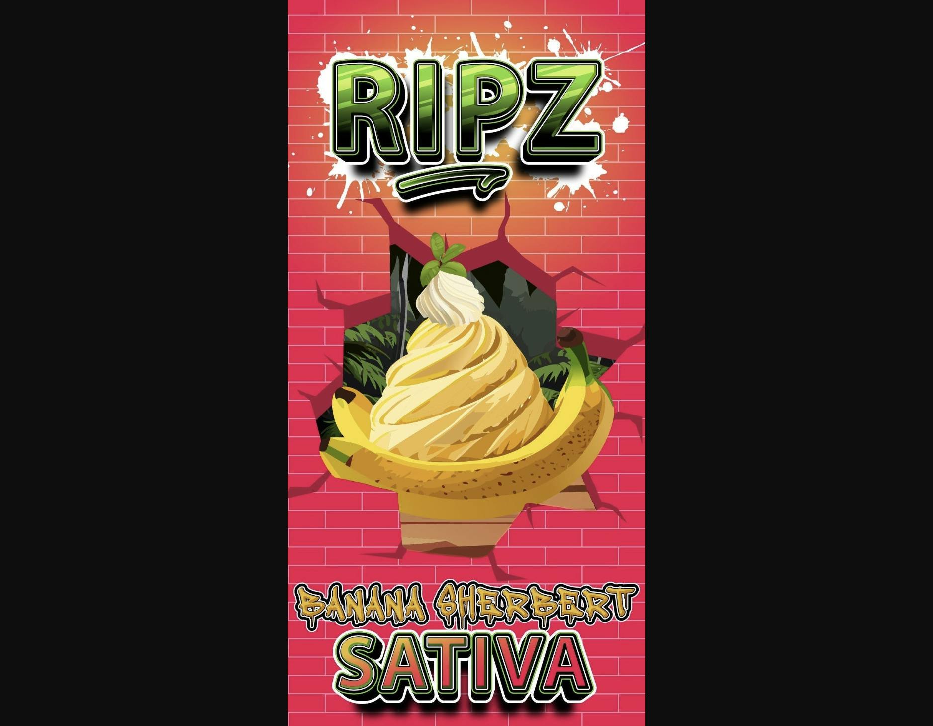 Banana Sherbert | 510 Cartridge | 1g at Elite Cannabis