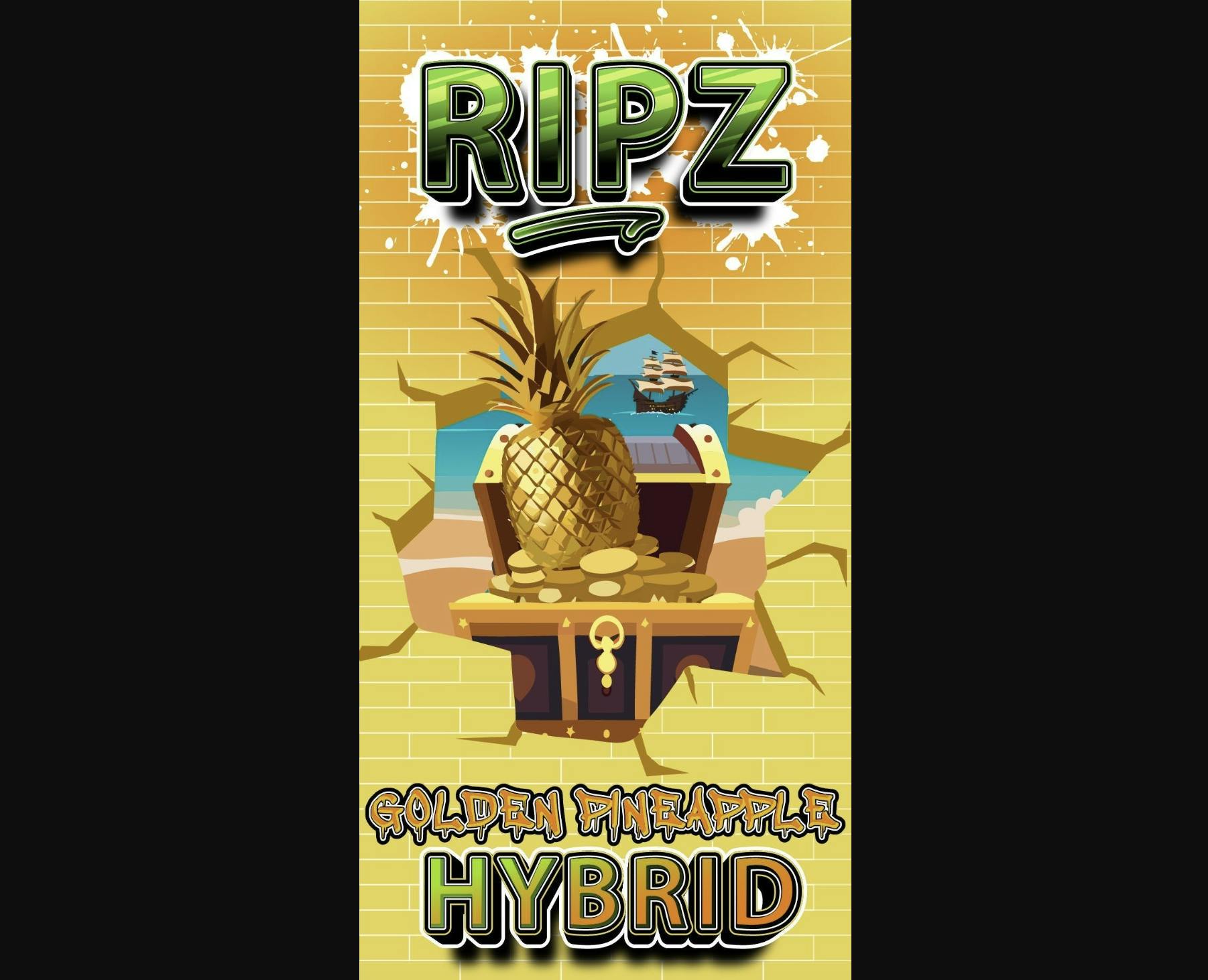 Golden Pineapple | 510 Cartridge | 1g at Elite Cannabis