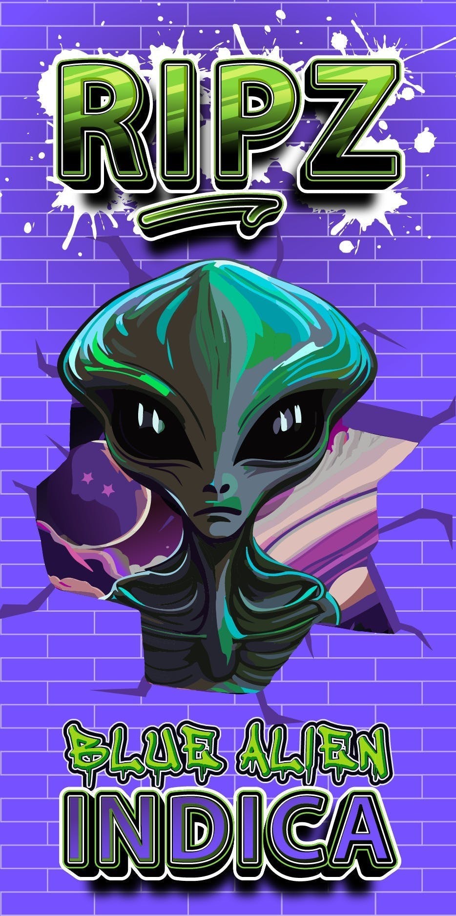 Ripz | Blue Alien | 510 Cartridge | 1g
