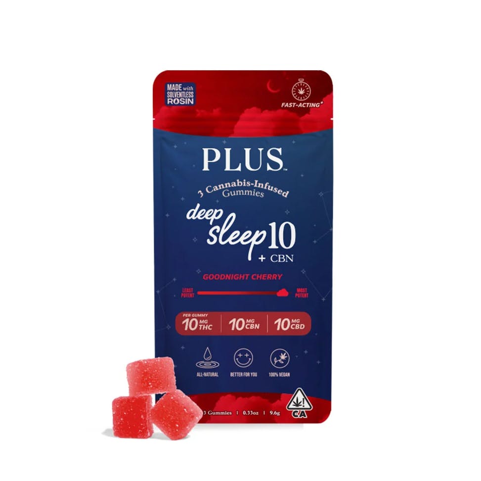 Deep Sleep Goodnight Cherry Gummies