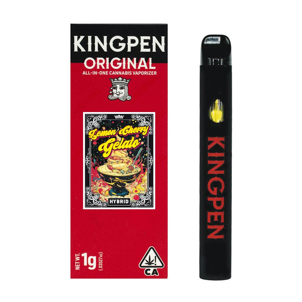 Kingpen | Lemon Cherry Gelato | Disposable | 1g