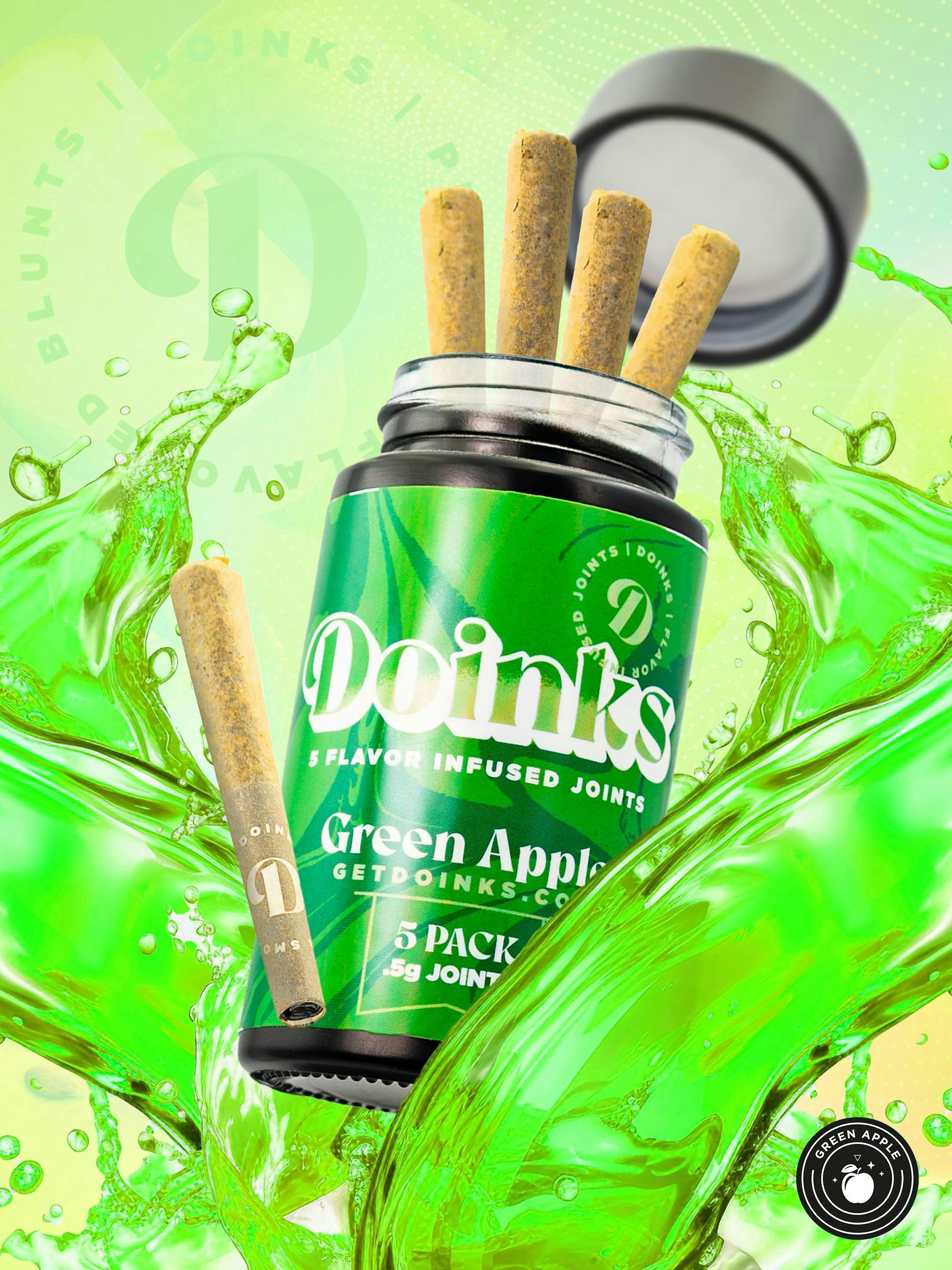 Green Apple | Infused Minis | 0.5g each | 5pk by Doinks (CO)