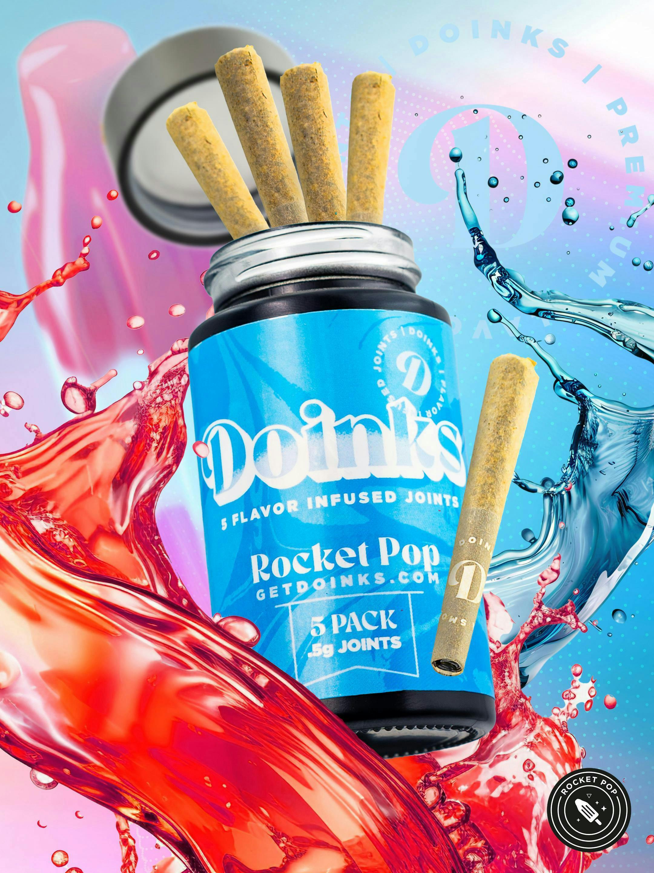 Rocket Pop | Infused Minis | 0.5g each | 5pk by Doinks (CO)
