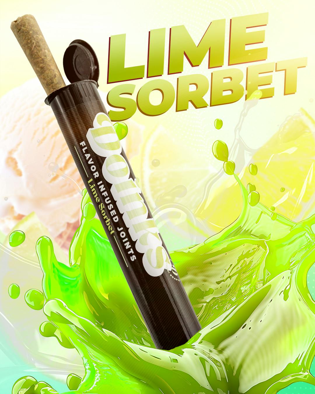 Doinks | Lime Sorbet | Infused Joint | 1g