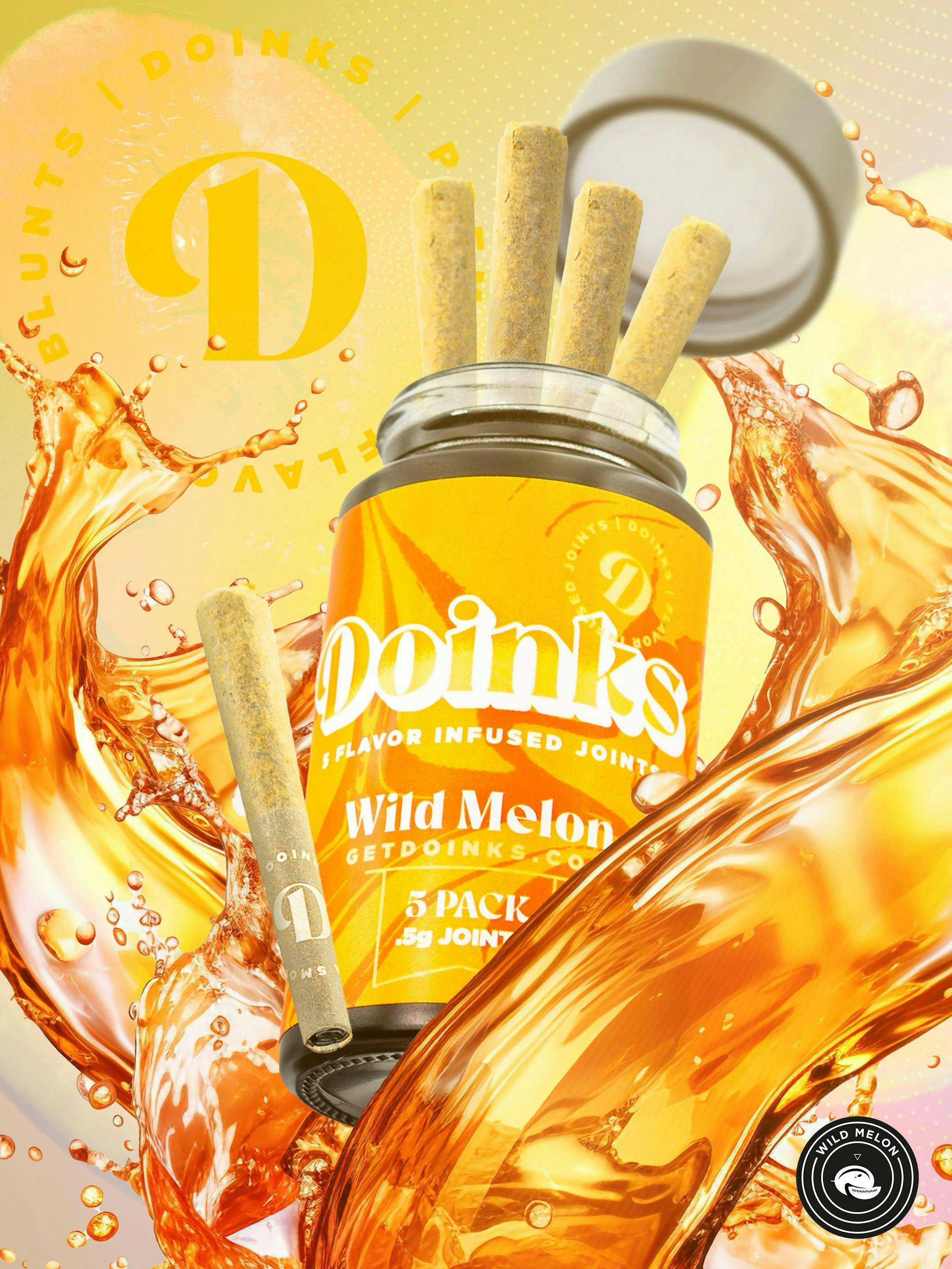 Wild Melon | Infused Minis | 0.5g each | 5pk by Doinks (CO)