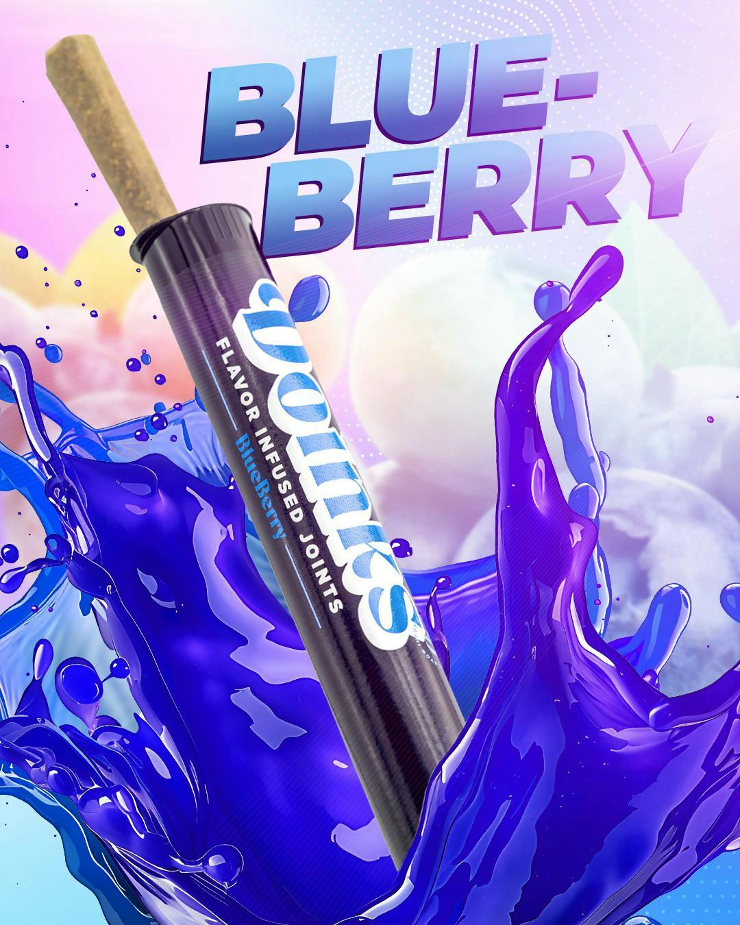 Blueberry | Infused Joint | 1g