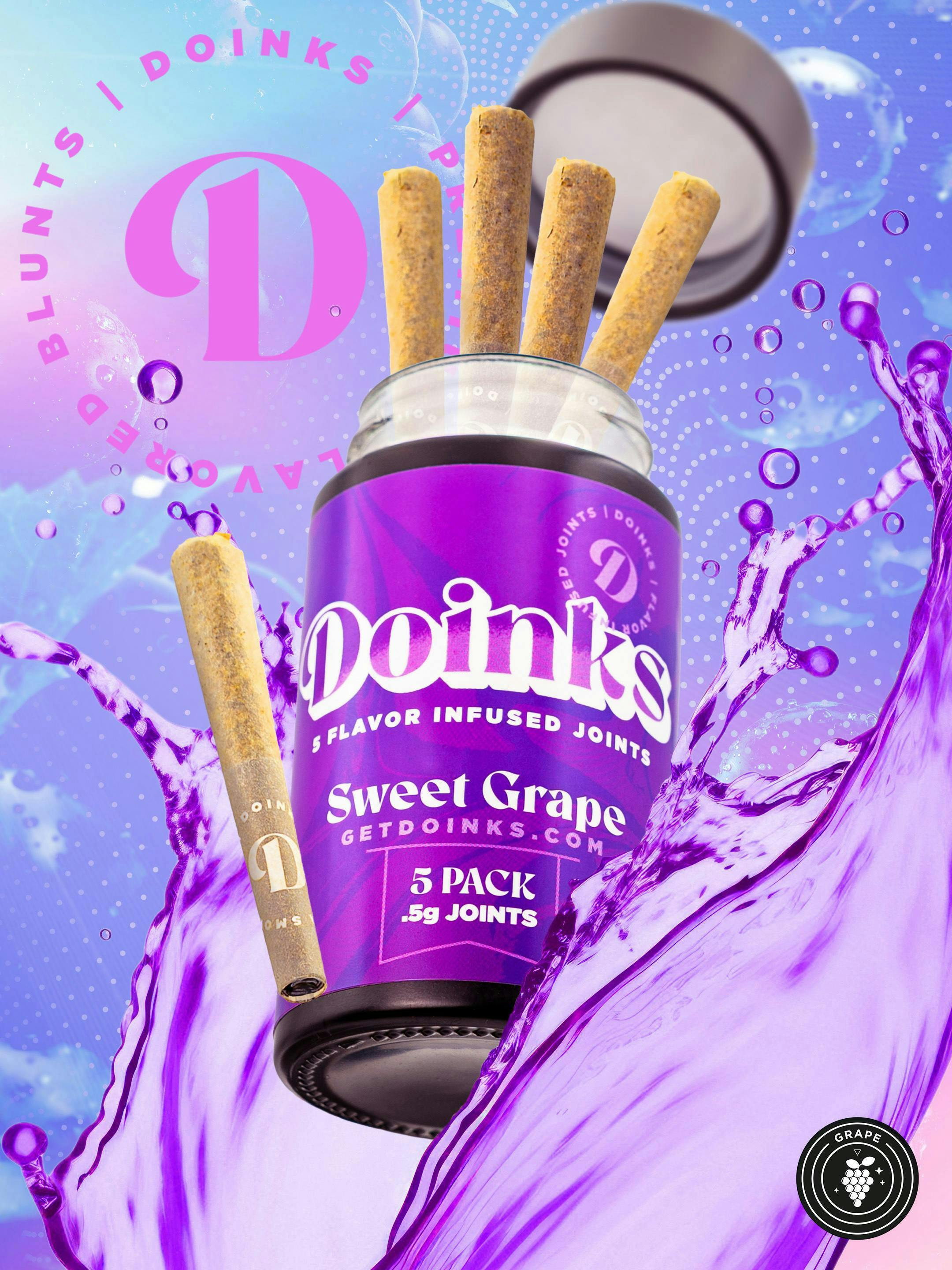 Sweet Grape | Infused Minis | 0.5g each | 5pk