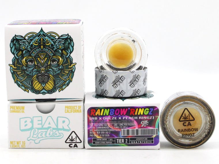 Bear Labs: Rainbow Ringz - Budder Tier 2