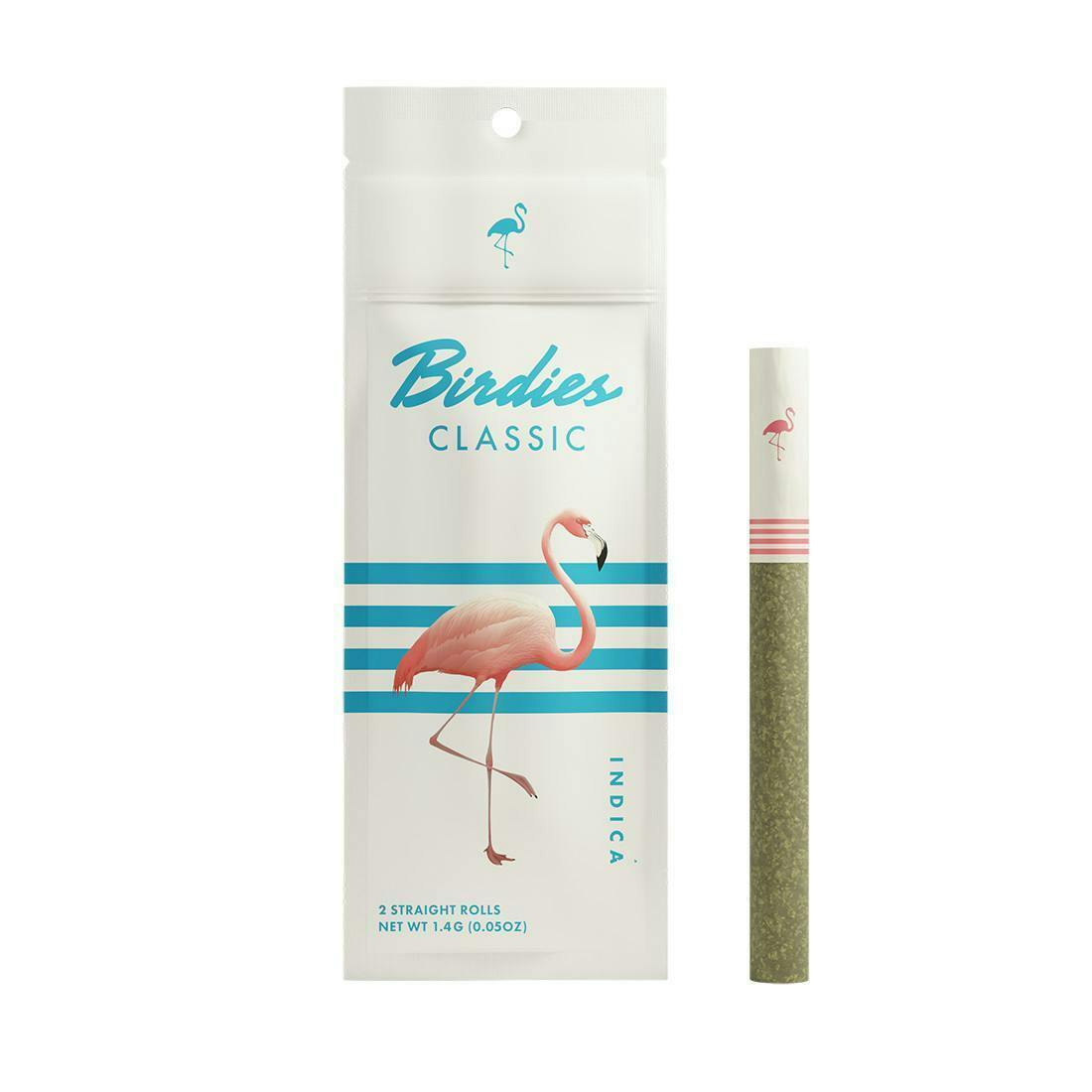 Birdies | Classic Indica | Joint | 0.7g each | 2pk