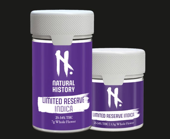 Natural History | Limited Reserve Indica | Big Buds | 7g