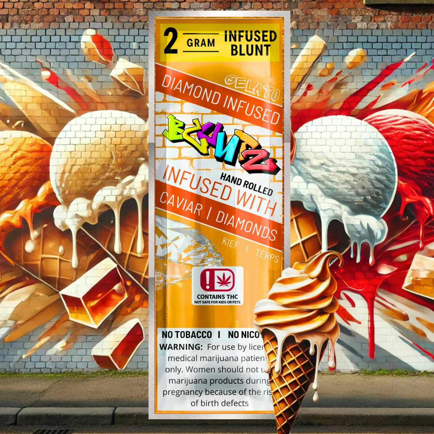 Rex Gelato Nerdz Infused Blunt