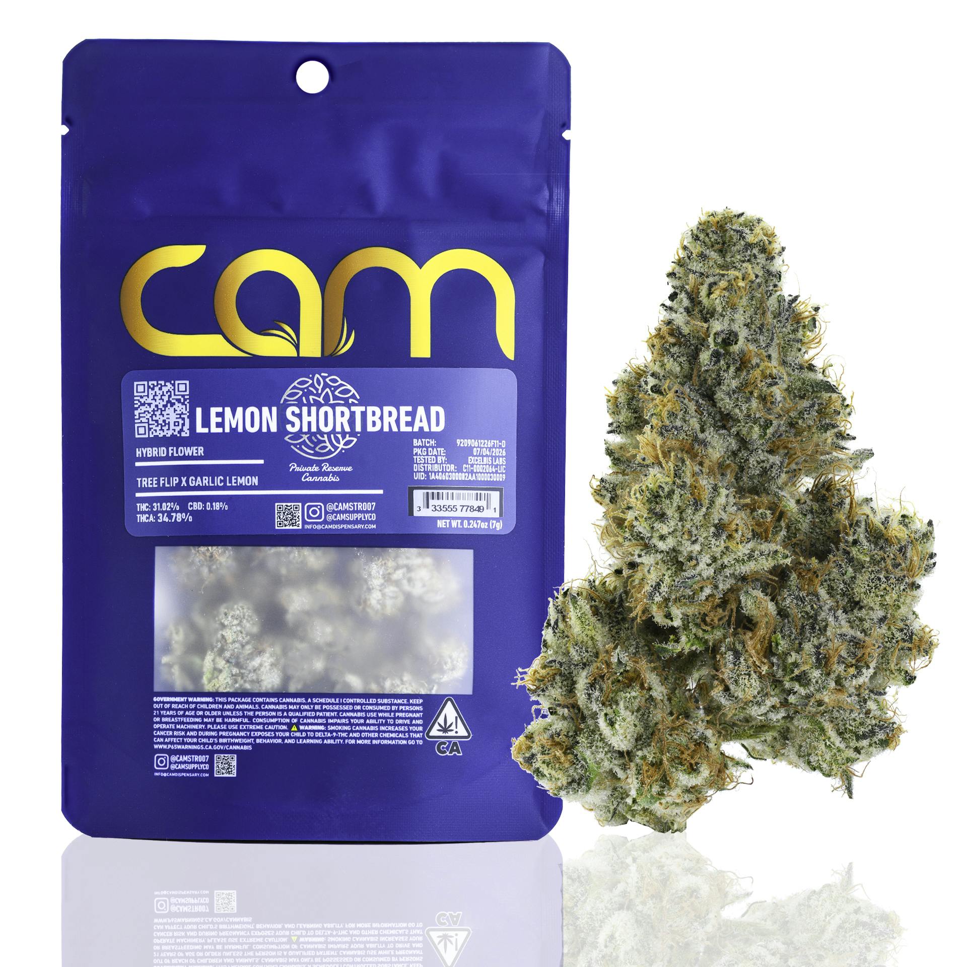 CAM: Lemon Shortbread