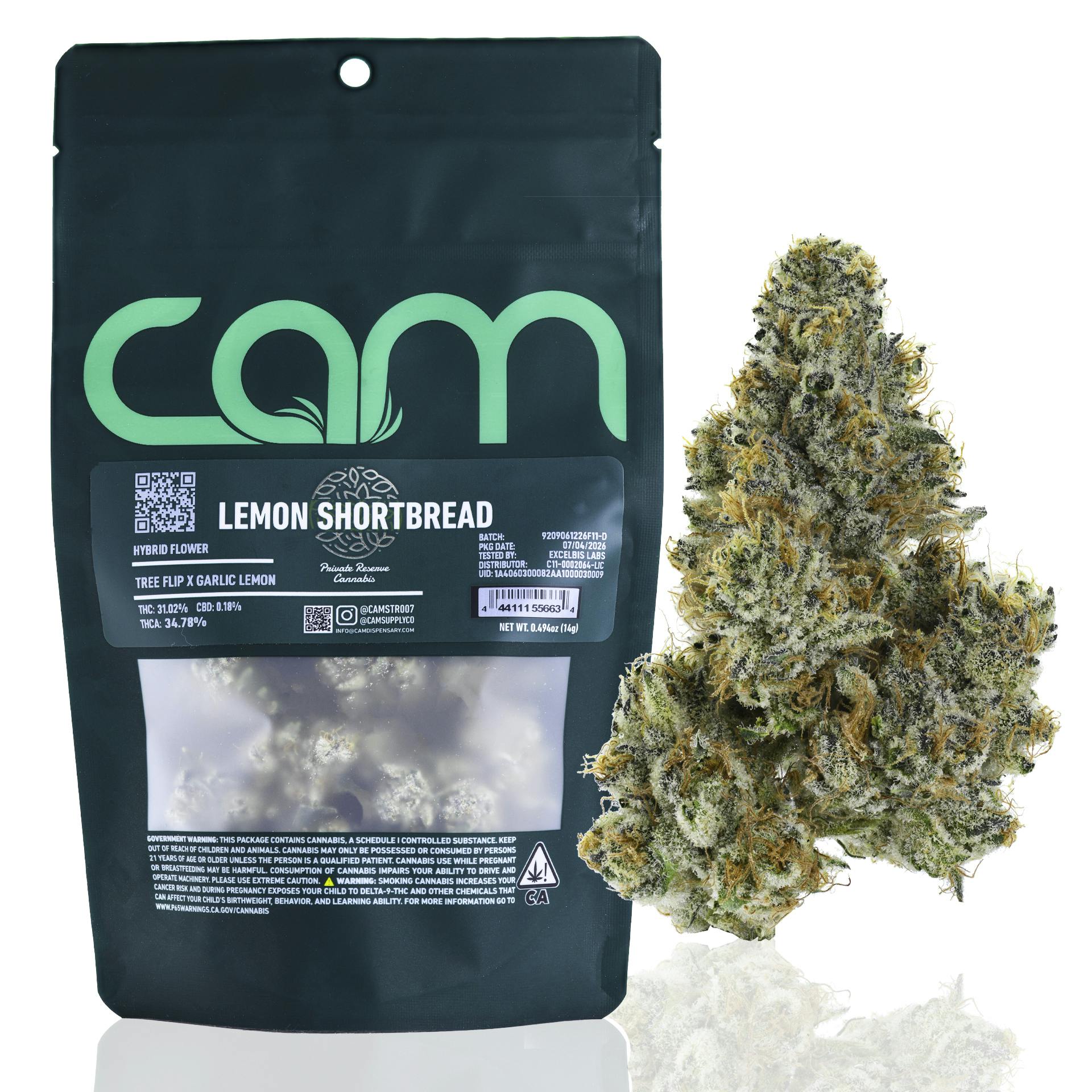 CAM: Lemon Shortbread