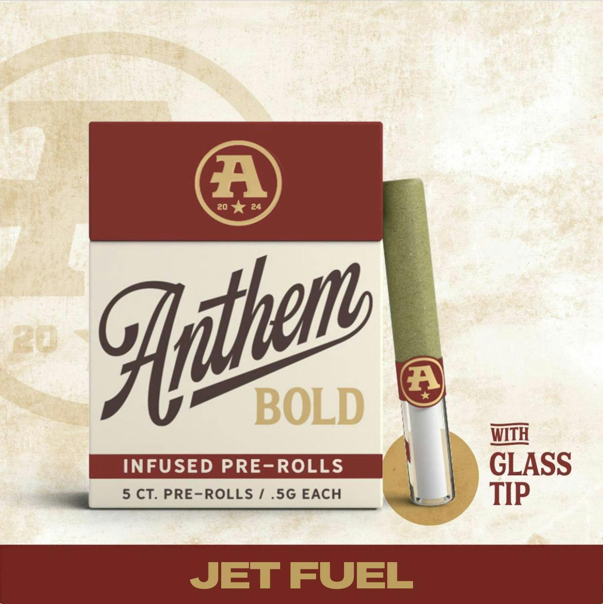 Bold Glass Tip Infused Jet Fuel Pre-Roll Pack 2.5g
