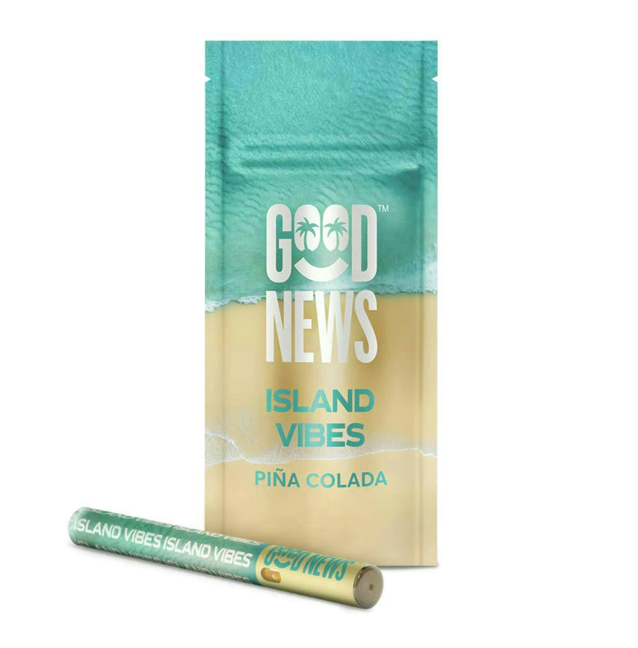 Pina Colada | Island Vibes Disposable | 0.5g at Pettals Cannabis Dispensary - Charlton