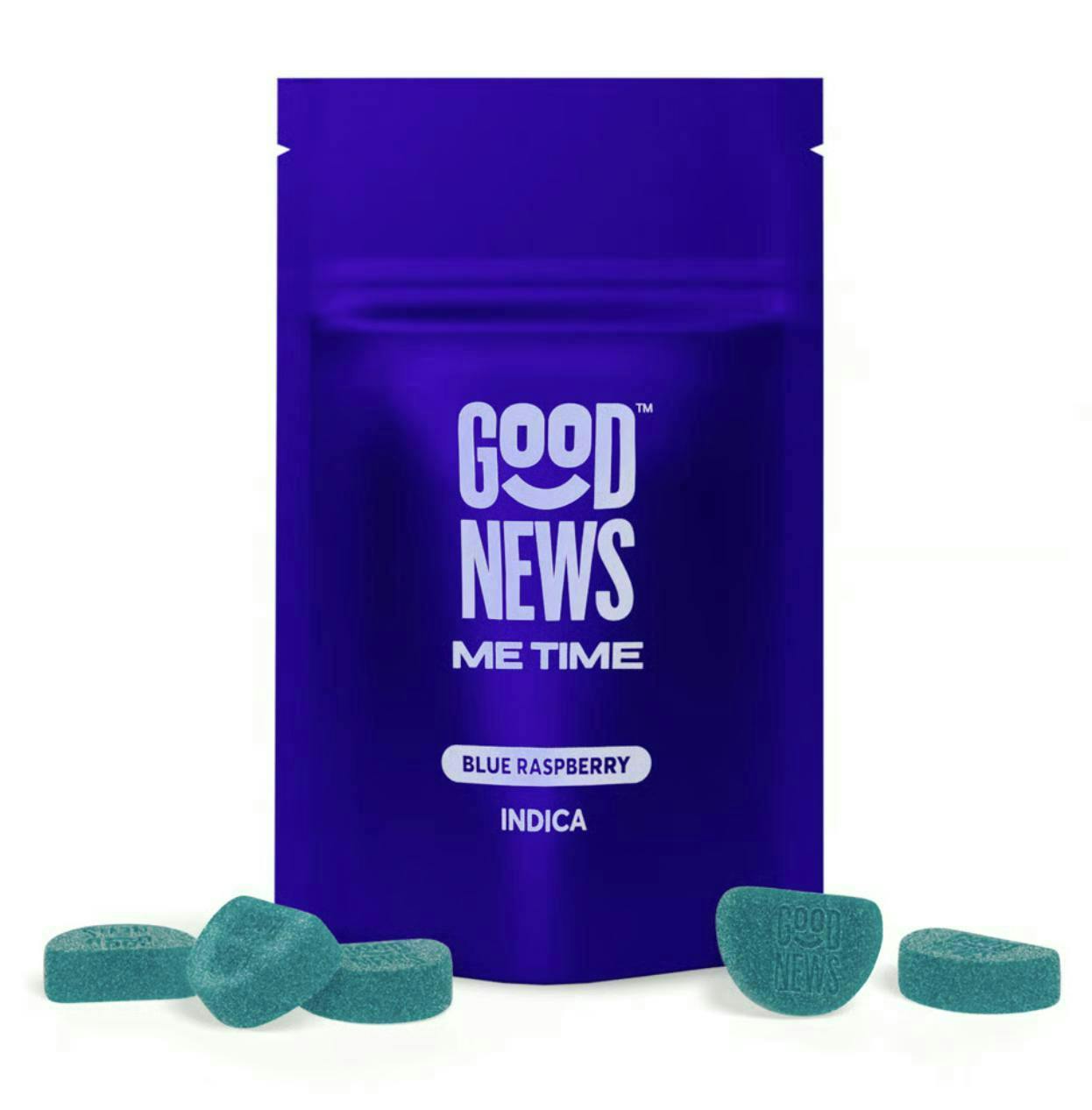 Me Time | Blue Raspberry Gummies | 100mg | 20ct | 5mg/ea