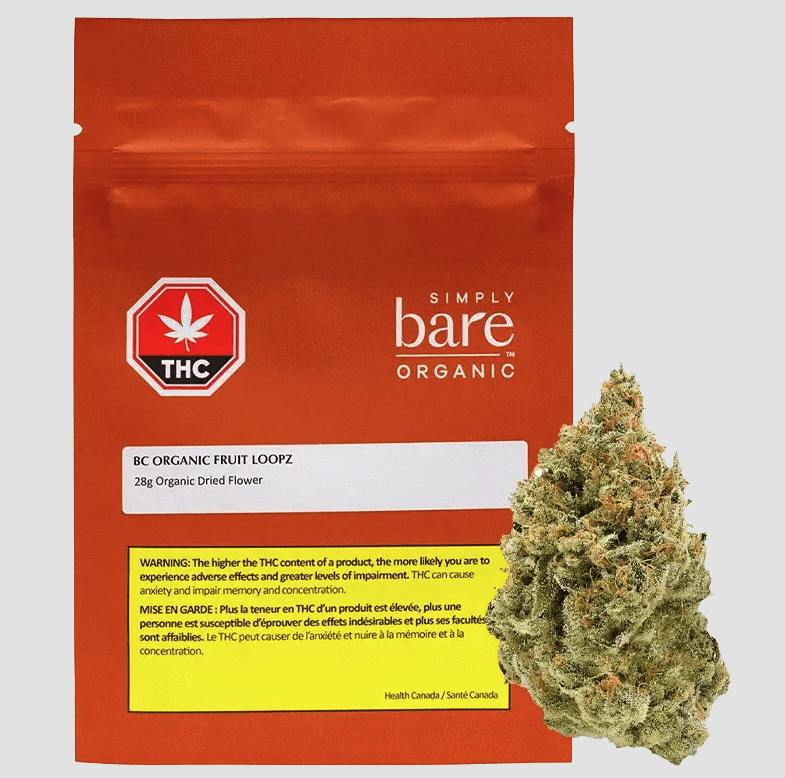Simply Bare | Fruit Loopz | Big Buds | 28g