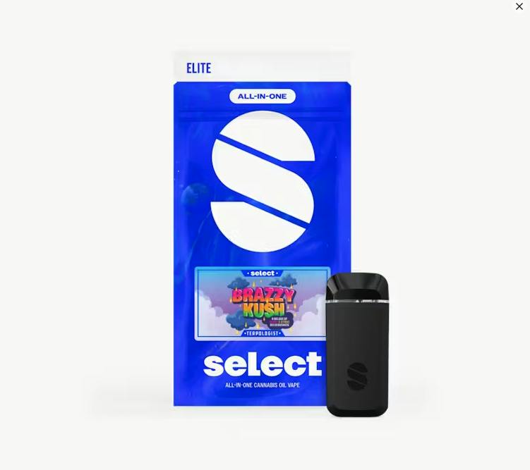 Select | Brazzy Kush | Disposable | 2g by Select