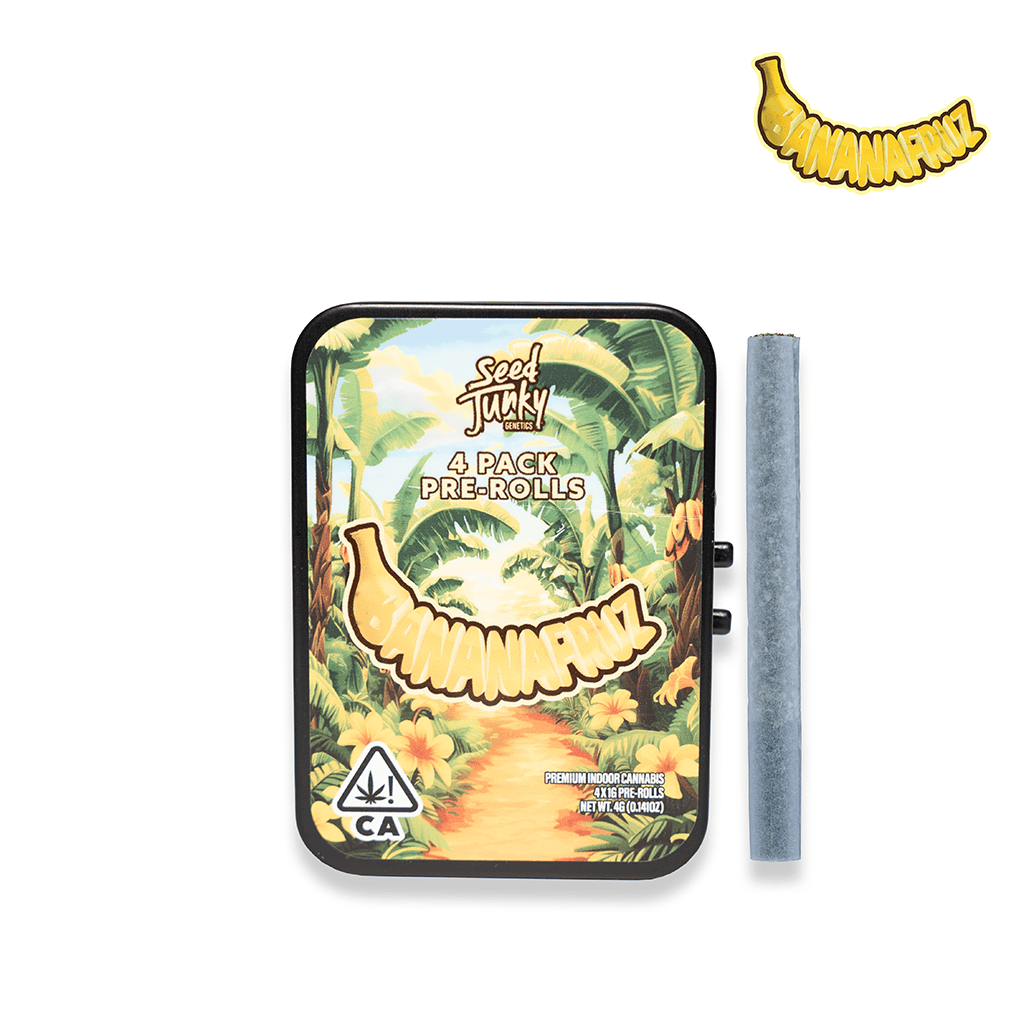 Seed Junky | Banana Fruz | Joints | 1g each | 4pk