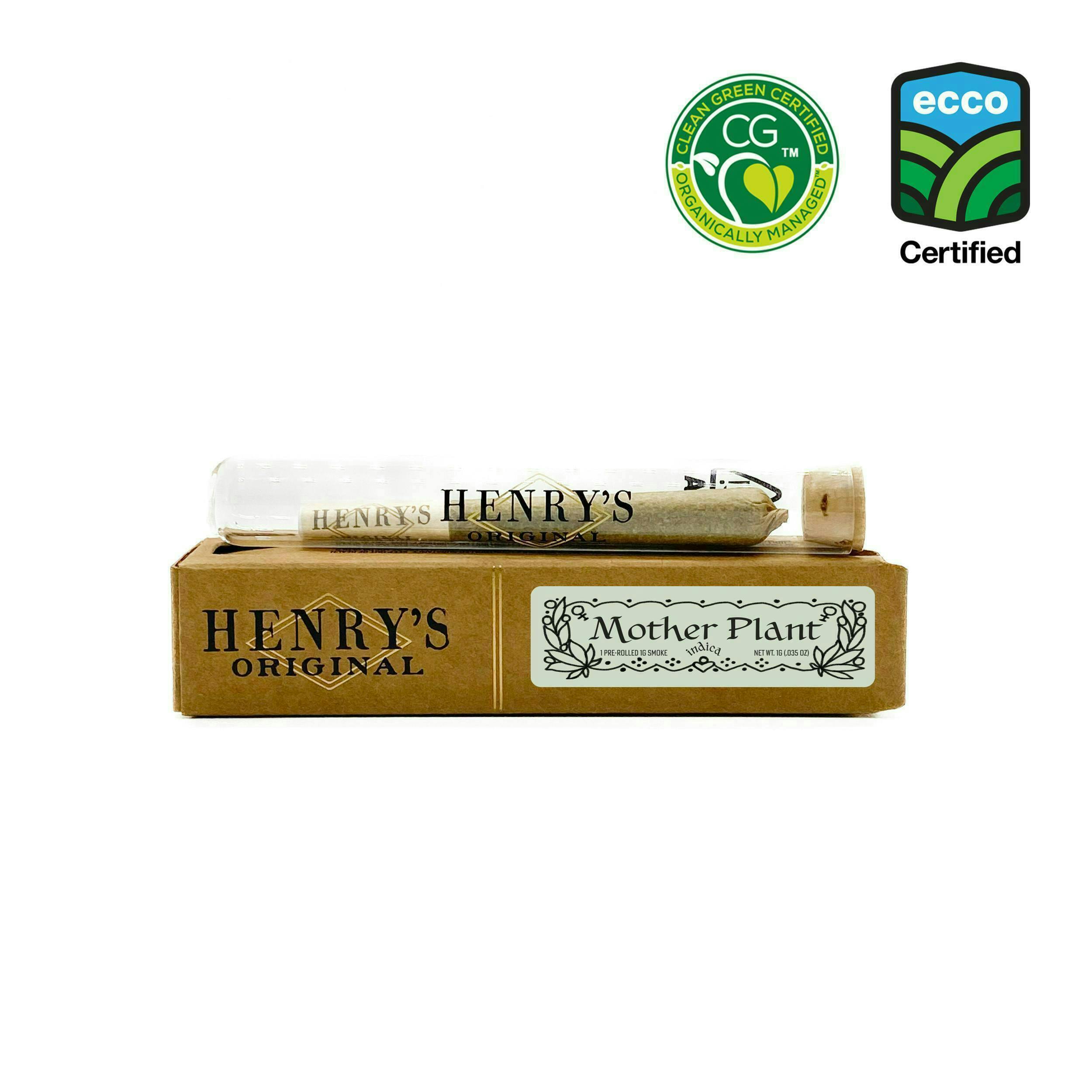 Henry's Original | Mother Plant | Joint | 1g