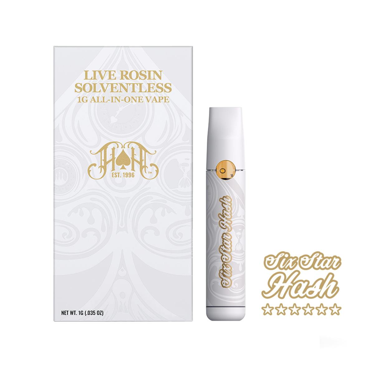 Chem Dough | Hybrid - Live Rosin - 1G All-In-One Vape by Heavy Hitters