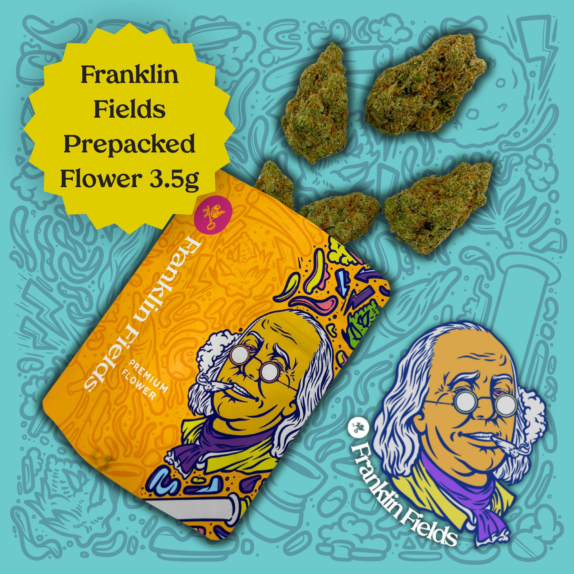 Franklin Fields 3.5g Prepackaged Flower | Permanent Runtz by Franklin Fields
