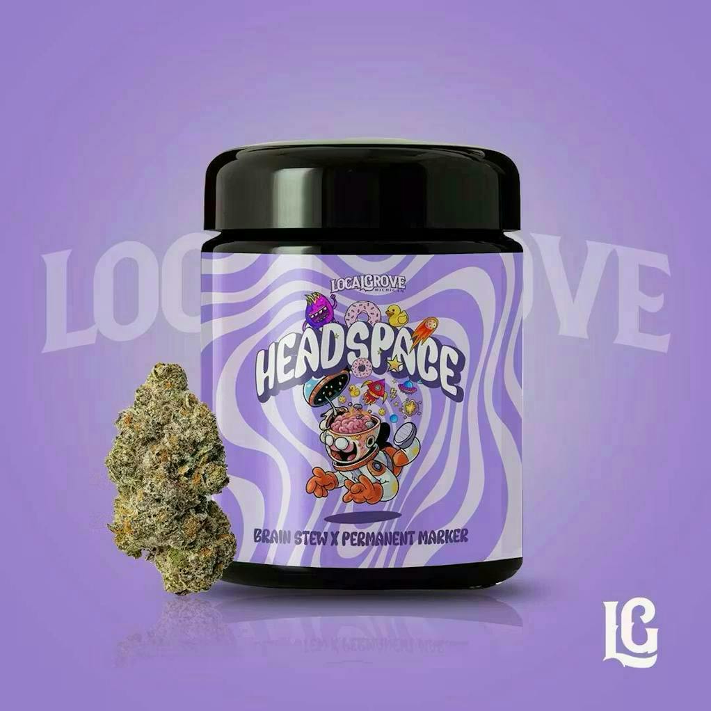 Local Grove Prepackaged Flower Jar | Head Space | 14G - Local Grove