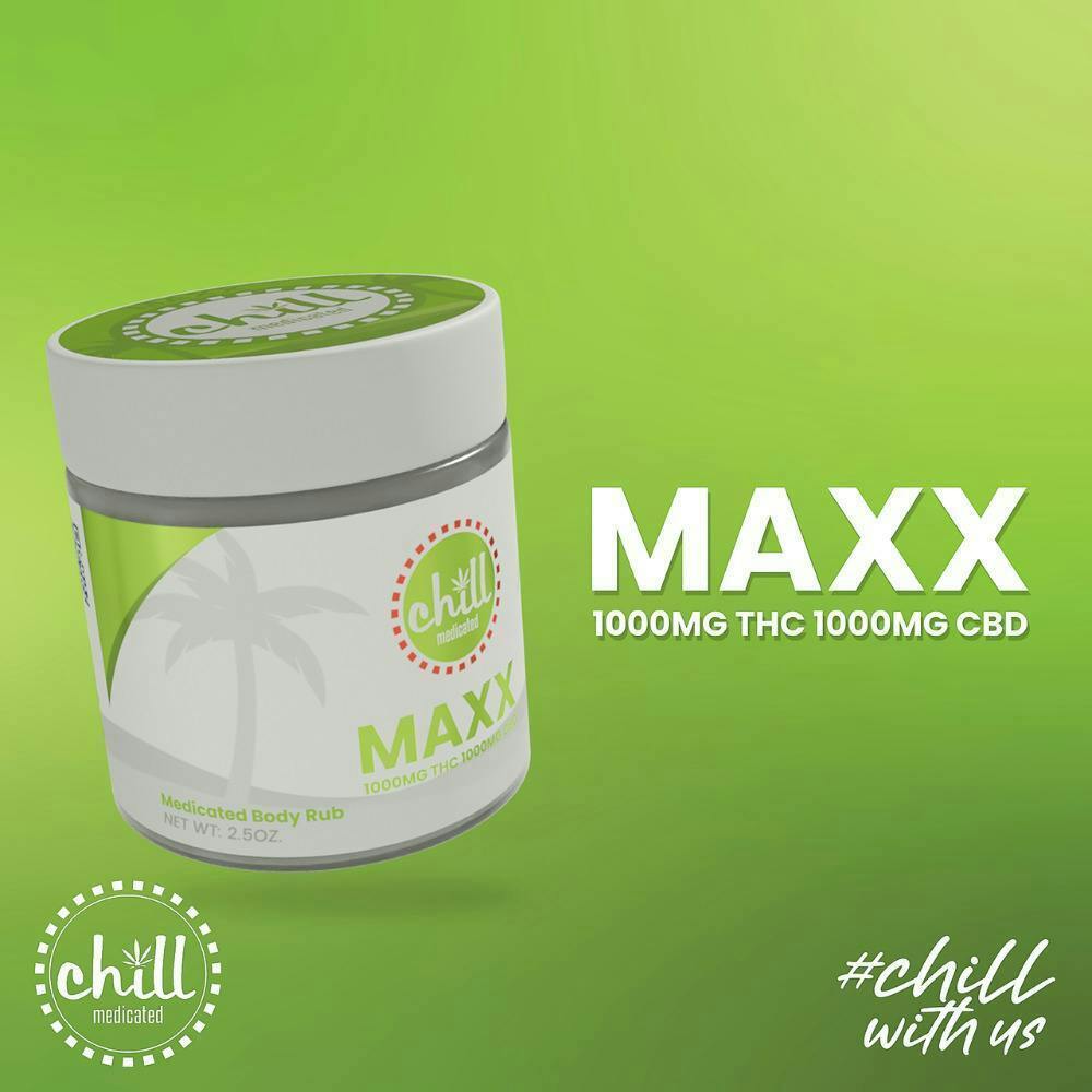 Bossy | Sandalwood Vanilla Body Rub 1:1 | Topicals Balm | 1000mg:1000mg