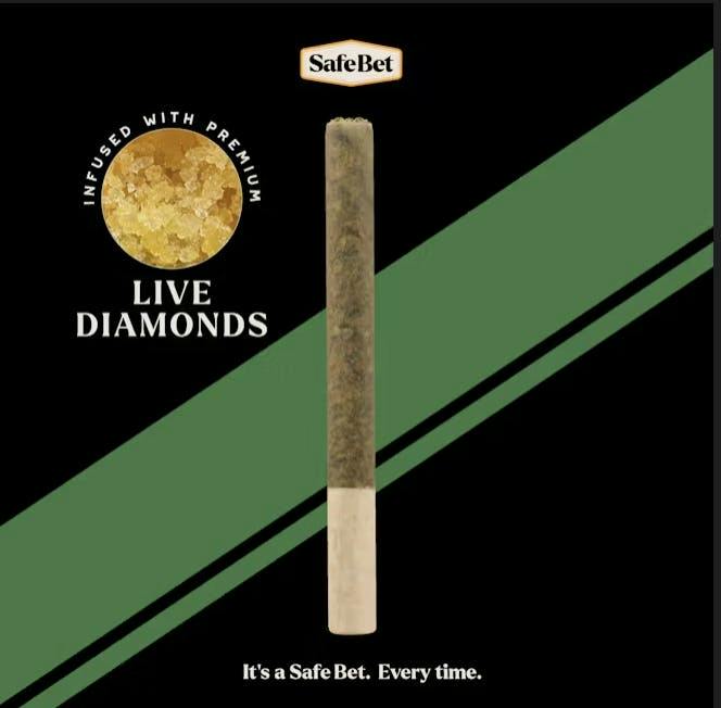 Safe Bet | Super Roll | Infused Joints | 0.5g each | 3pk