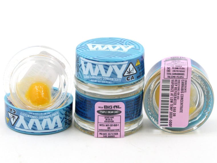 Purple Cream Cake Budder