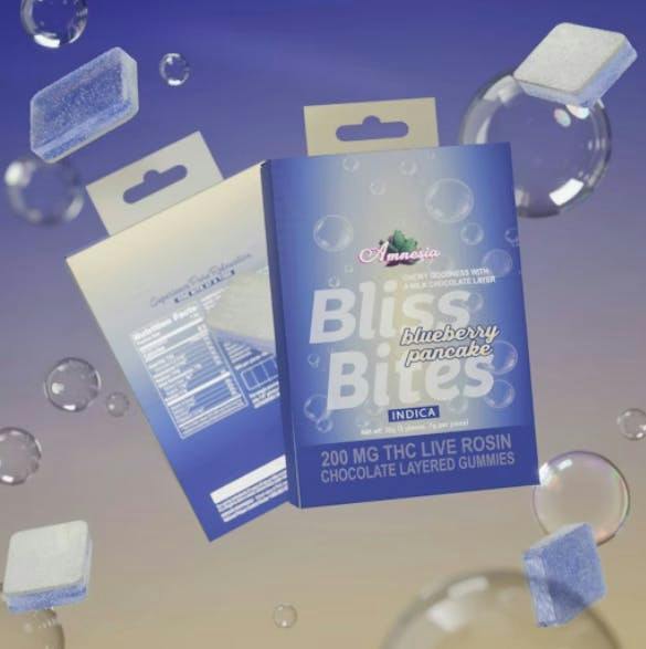 Bliss Bites | Blueberry Pancakes | 200mg | 5ct | 40mg/ea