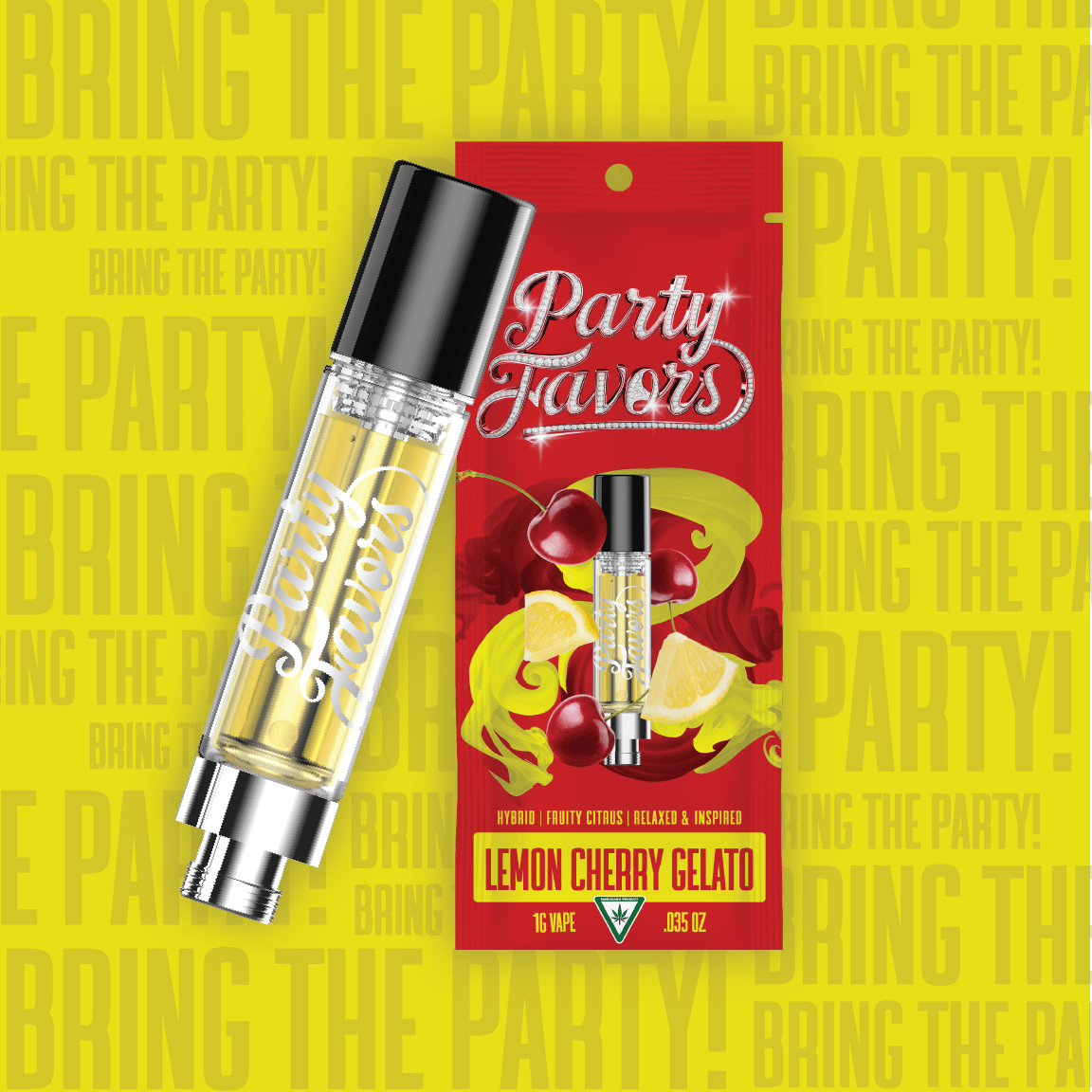 Party Favors | Lemon Cherry Gelato | Cartridge | 1g