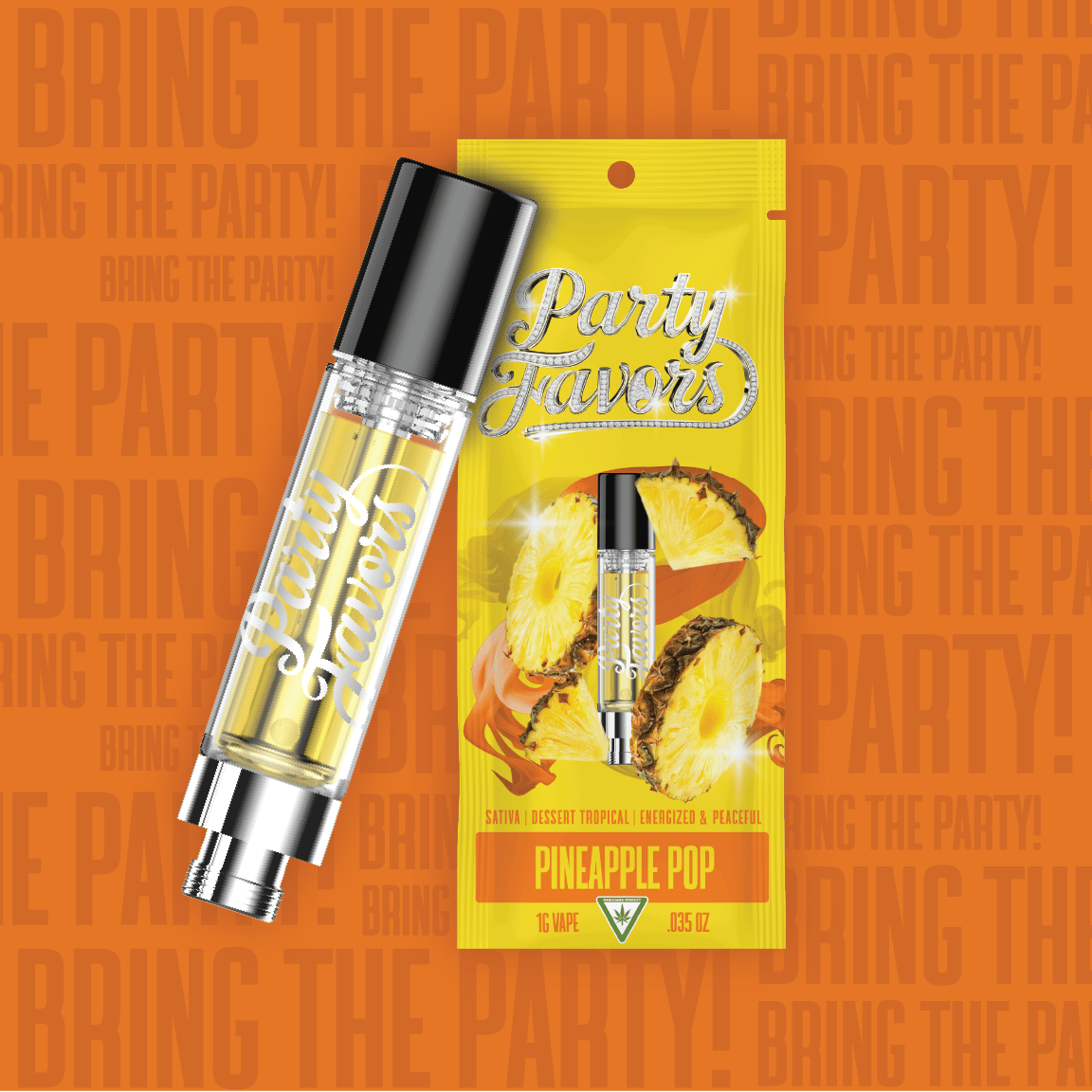 Party Favors | Pineapple Pop | Cartridge | 1g at High Profile - Ironwood