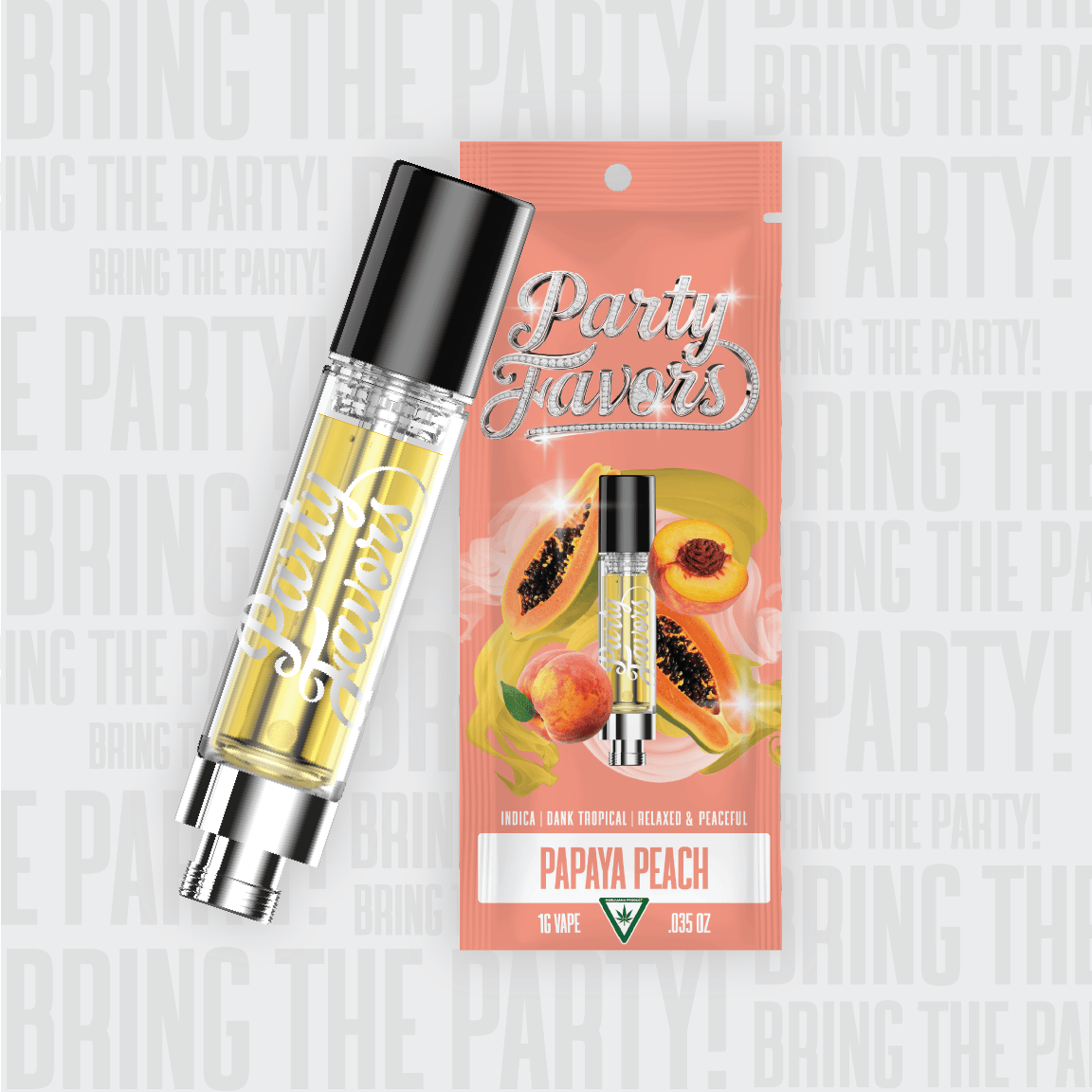 Party Favors | Papaya Peach | Cartridge | 1g
