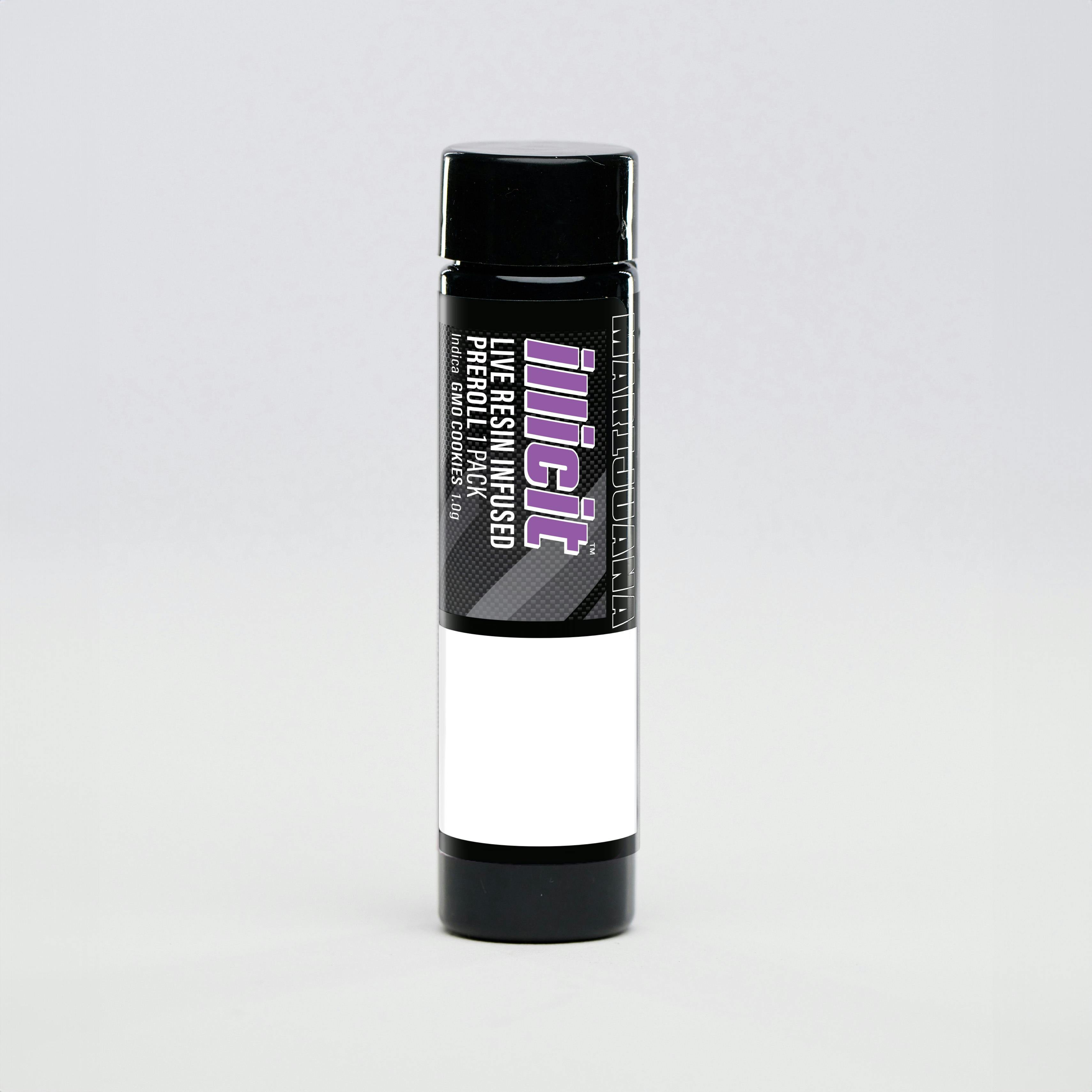 GMO Cookies Live Resin Infused 1g Preroll Single
