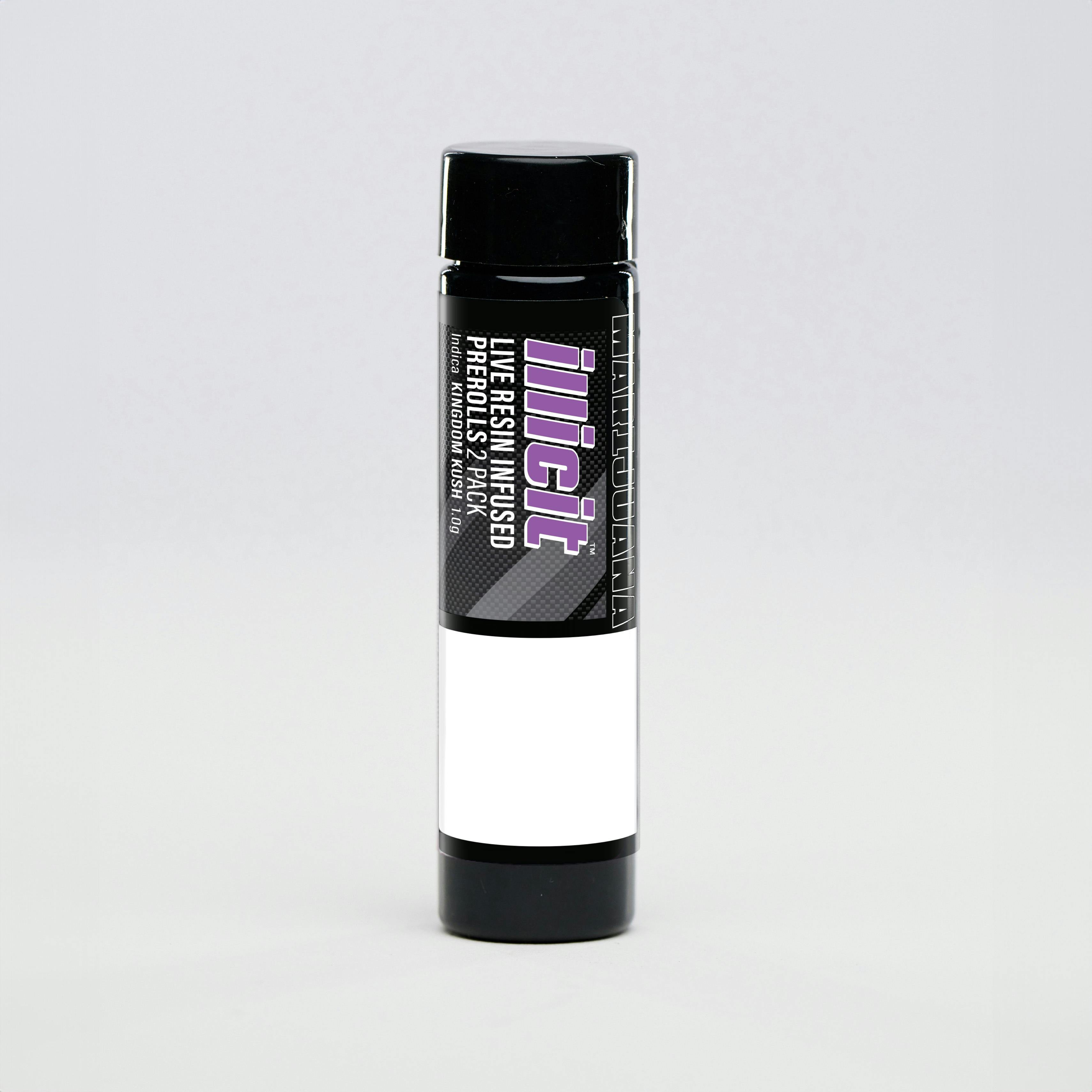 Kingdom Kush Live Resin Infused 1g Prerolls 2-Pack