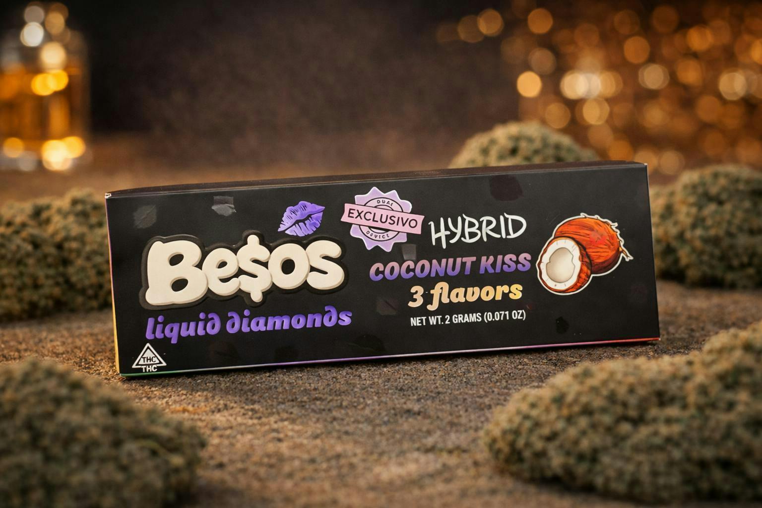Besos | Coconut Kiss | Live Diamonds Disposable | 2g