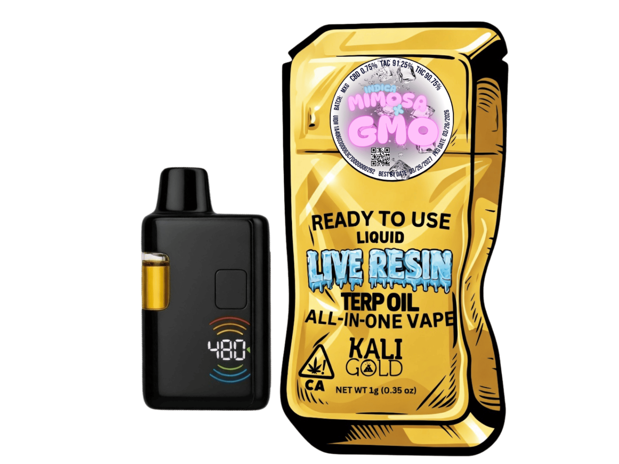 Kaligold extracts — Mimosa X GMO