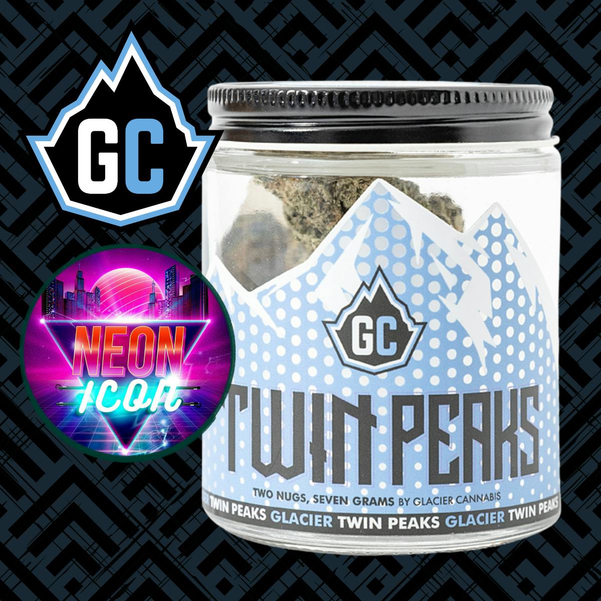 Glacier Cannabis | Neon Icon | Twin Peaks | 7g by Glacier Cannabis