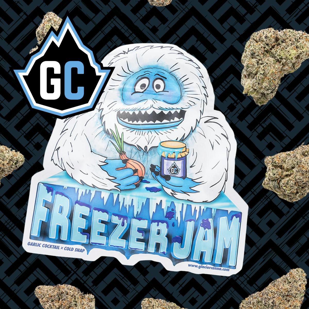 Glacier Cannabis | Freezer Jam | Prepacked Flower | 3.5g by Glacier Cannabis