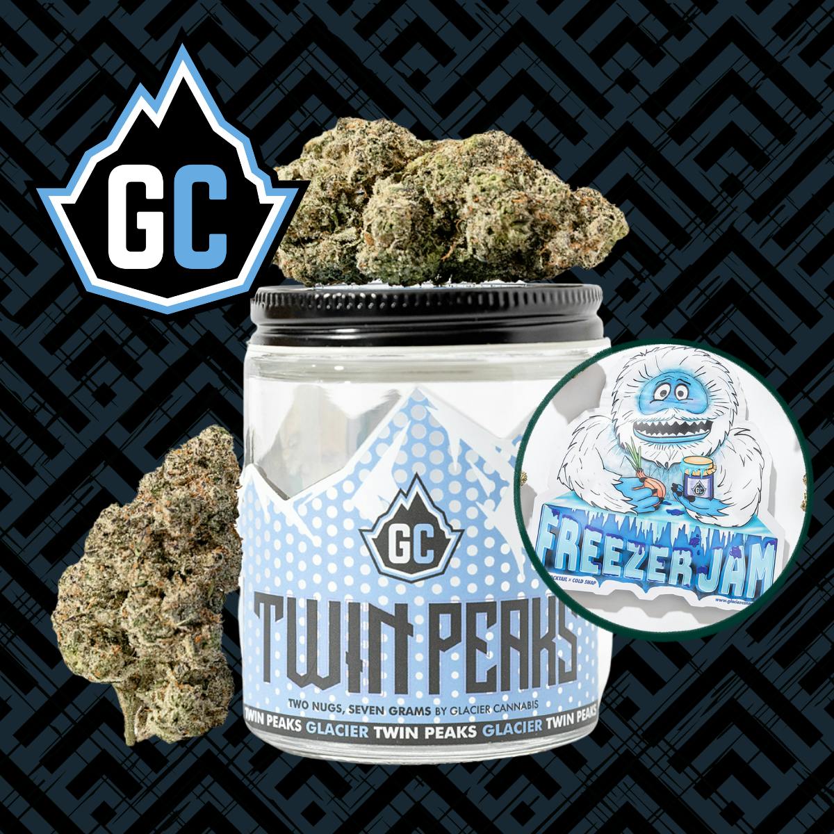 Freezer Jam | Twin Peaks | 7g - Glacier Cannabis