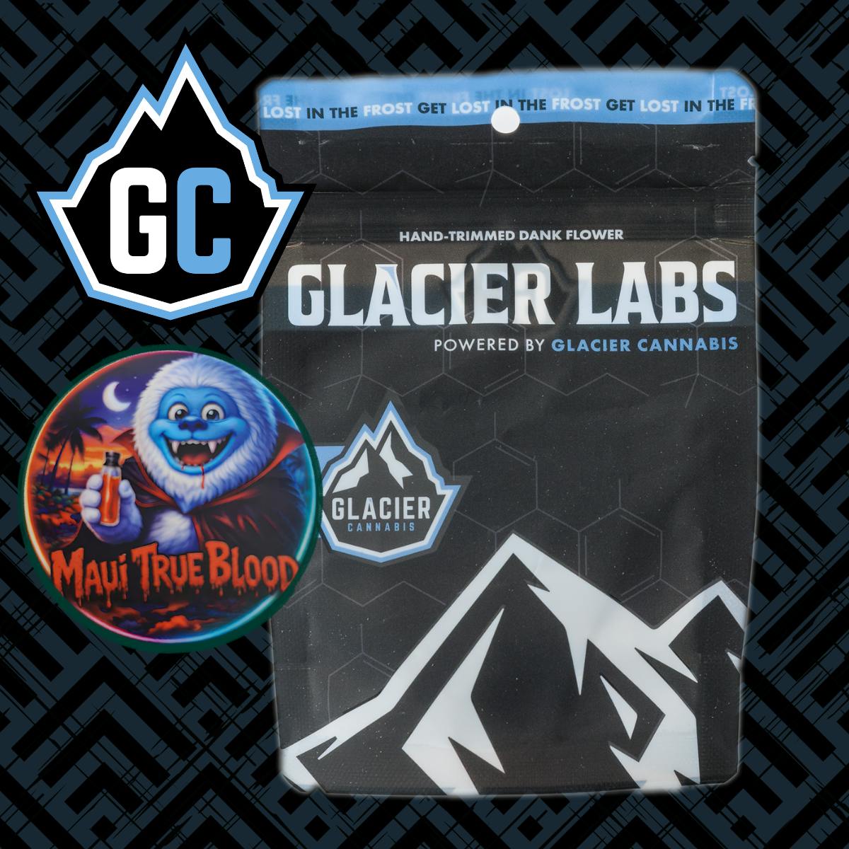 Maui True Blood | Prepacked Flower | 3.5g by Glacier Cannabis