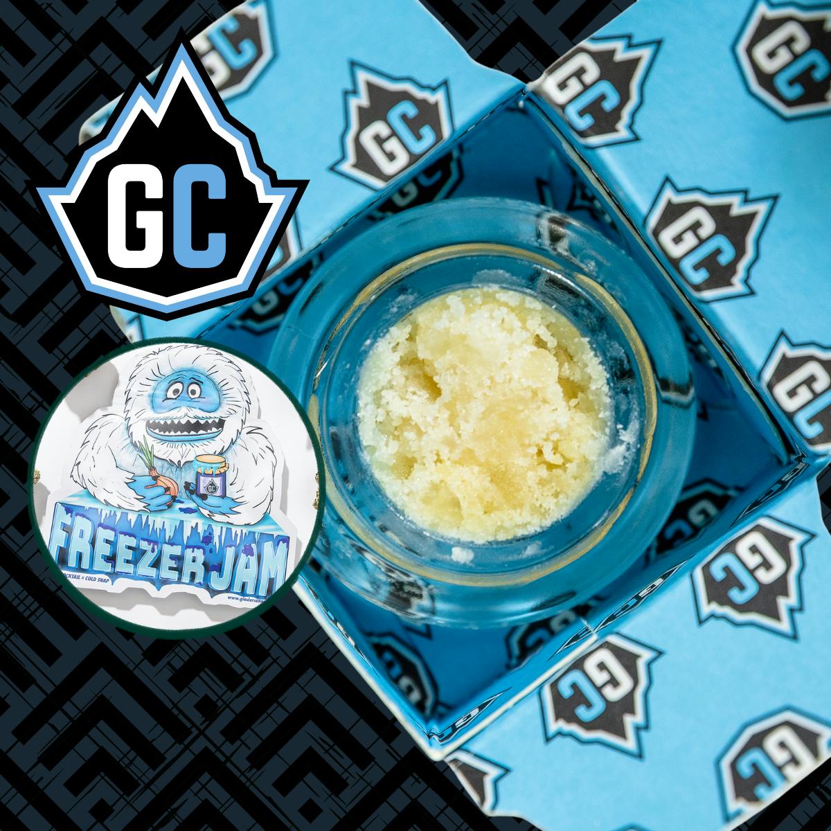 Freezer Jam | Live Rosin | 1g by Glacier Cannabis